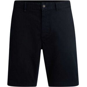 Boss Mens Plain Slim Chino Shorts / Navy